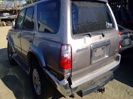 2002 TOYOTA 4RUNNER, SILVER, SR5, 3.4L, 2WD.  Z25954